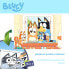 K3YRIDERS Bluey Double Face To Color 24 Large Pieces Puzzle