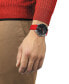 ფოტო #11 პროდუქტის Men's Swiss T-Touch Connect Solar Red Rubber Strap Smart Watch 48mm