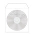 MEDIARANGE BOX162 - Sleeve case - 1 discs - White - Paper,Plastic - 124 mm - 124 mm