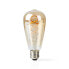 Фото #1 товара Nedis WIFILT10GDST64 - Smart bulb - Gold - Wi-Fi - LED - E27 - Cool white - Warm white