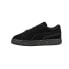 Фото #3 товара Puma Suede Mono Triplex Infant Boys Black Sneakers Casual Shoes 386855-01