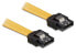 Delock 0.7m SATA Cable - 0.7 m - Yellow