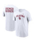 Men's White Oklahoma Sooners Blitz 2-Hit T-Shirt Белый, L - фото #1