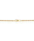 ფოტო #4 პროდუქტის Men's Polished Nugget Crucifix 22" Pendant Necklace in 10k Yellow & White Gold