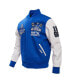 Фото #3 товара Men's Royal Hampton Pirates Homecoming Varsity Full-Snap Jacket