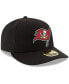 Фото #2 товара Men's Black Tampa Bay Buccaneers Omaha Low Profile 59FIFTY Fitted Team Hat