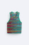 Crochet knit tank top - limited edition