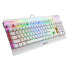 Фото #4 товара Sharkoon SKILLER SGK3 - Full-size (100%) - USB - Mechanical - QWERTY - RGB LED - White