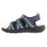 Фото #3 товара Propet Travelactiv Adventure Strappy Womens Blue Casual Sandals WST043PNVY