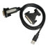 USB to RS232 Adapter NANOCABLE 10.03.0002 1,8 m Black 1,8 m