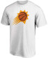 Фото #2 товара Men's White Phoenix Suns Primary Team Logo T-shirt