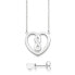 Фото #1 товара Подвеска THOMAS SABO Herz с серьгами 925 Sterling Silber 42 cm Infinity SET0557-001-21-L42v