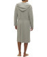 ფოტო #2 პროდუქტის Men's Hooded Waffle-Knit Robe