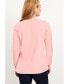 ფოტო #2 პროდუქტის Plus Size June + Vie Long-Sleeve V-Neck One + Only Tee