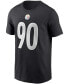 Men's T.J. Watt Black Pittsburgh Steelers Name and Number T-shirt