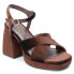 Фото #2 товара COCONUTS by Matisse Robin Platform Womens Brown Dress Sandals ROBIN-226