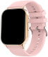 AMOLED Smartwatch W26HK – Gold - Pink