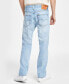 Фото #2 товара Men's 501® Original Fit Button Fly Stretch Jeans