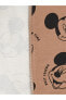 Kapüşonlu Uzun Kollu Mickey Mouse Baskılı Erkek Bebek Sweatshirt ve Eşofman Alt 2'li
