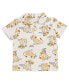 ფოტო #4 პროდუქტის Boys Polo Shirt and Twill Shorts Outfit Set to (2T - 10-12)