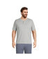 Big & Tall Short Sleeve Super-T Henley T-Shirt