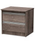 Gallia 2-Drawer Nightstand