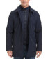 Men's Refined Rain Coat with Bib Back