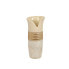 Vase Romimex Champagne Mother of pearl Ceramic 13 x 29 x 12 cm