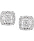 Diamond Baguette Square Stud Earrings (1/2 ct. t.w.) in 14k Gold , 14k White Gold or 14k Rose Gold