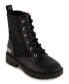 Фото #1 товара Big Girls Stassi Menia Moto Stretch Side Zipper Boot