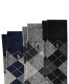 ფოტო #2 პროდუქტის Men's Socks, Extended Size Argyle Dress Men's Socks 3-Pack