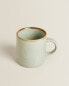 Фото #7 товара Porcelain mug with antique finish rim