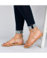 Фото #7 товара Women's Serissa Strappy Flat Sandals
