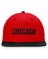 ფოტო #4 პროდუქტის Men's Red, Black Chicago Blackhawks Heritage City Two-Tone Snapback Hat