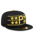Фото #3 товара Men's Black Pittsburgh Pirates 2024 Batting Practice 59FIFTY Fitted Hat