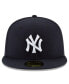 ფოტო #3 პროდუქტის Men's Navy New York Yankees 2023 75th Old-Timers' Day Authentic Collection On-Field 59FIFTY Fitted Hat