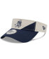 Фото #1 товара Men's Cream, Navy Dallas Cowboys 2023 Sideline Historic Adjustable Visor