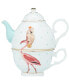 Фото #2 товара Parrot and Flamingo Tea for One Set
