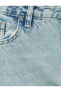 Фото #37 товара Düz Bol Paça Düşük Bel Kot Pantolon Yıpratılmış Cepli Pamuklu - Loose Straight Jeans
