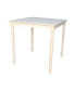 Фото #2 товара Solid Wood Top Table - Turned Legs