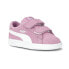 Фото #2 товара Puma Smash V2 Sd V Slip On Toddler Girls Size 10 M Sneakers Casual Shoes 365178