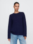 Фото #1 товара Oversized Cable-Knit Sweater