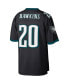 ფოტო #2 პროდუქტის Men's Brian Dawkins Black Philadelphia Eagles Legacy Replica Jersey