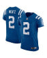 Фото #2 товара Men's Carson Wentz Royal Indianapolis Colts Vapor Elite Player Jersey