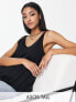 Фото #1 товара ASOS DESIGN Tall ultimate vest with scoop neck in cotton in black - BLACK