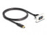 Фото #2 товара Аксессуар USB кабель DeLOCK Easy 45 1 м USB C - USB A USB 3.2 Gen 2 (3.1 Gen 2) 10000 Mbit/s черно-белый