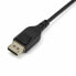 Фото #3 товара Кабель Displayport Startech DP14MM1M 1 m 4K Ultra HD Чёрный