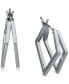 ფოტო #1 პროდუქტის Small Geometric Split-Hoop Earrings, 0.51"