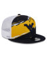 Men's Navy West Virginia Mountaineers Tear Trucker 9FIFTY Snapback Hat