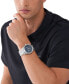 Фото #5 товара Наручные часы Alexander men's Sophisticate Silver-tone Stainless Steel, Silver-Tone Dial, 40mm Round Watch.